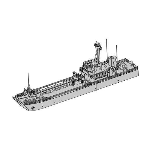 T24V700-011M 海上自衛隊 輸送艇1号型|大戦後の艦船モデル|艦船
