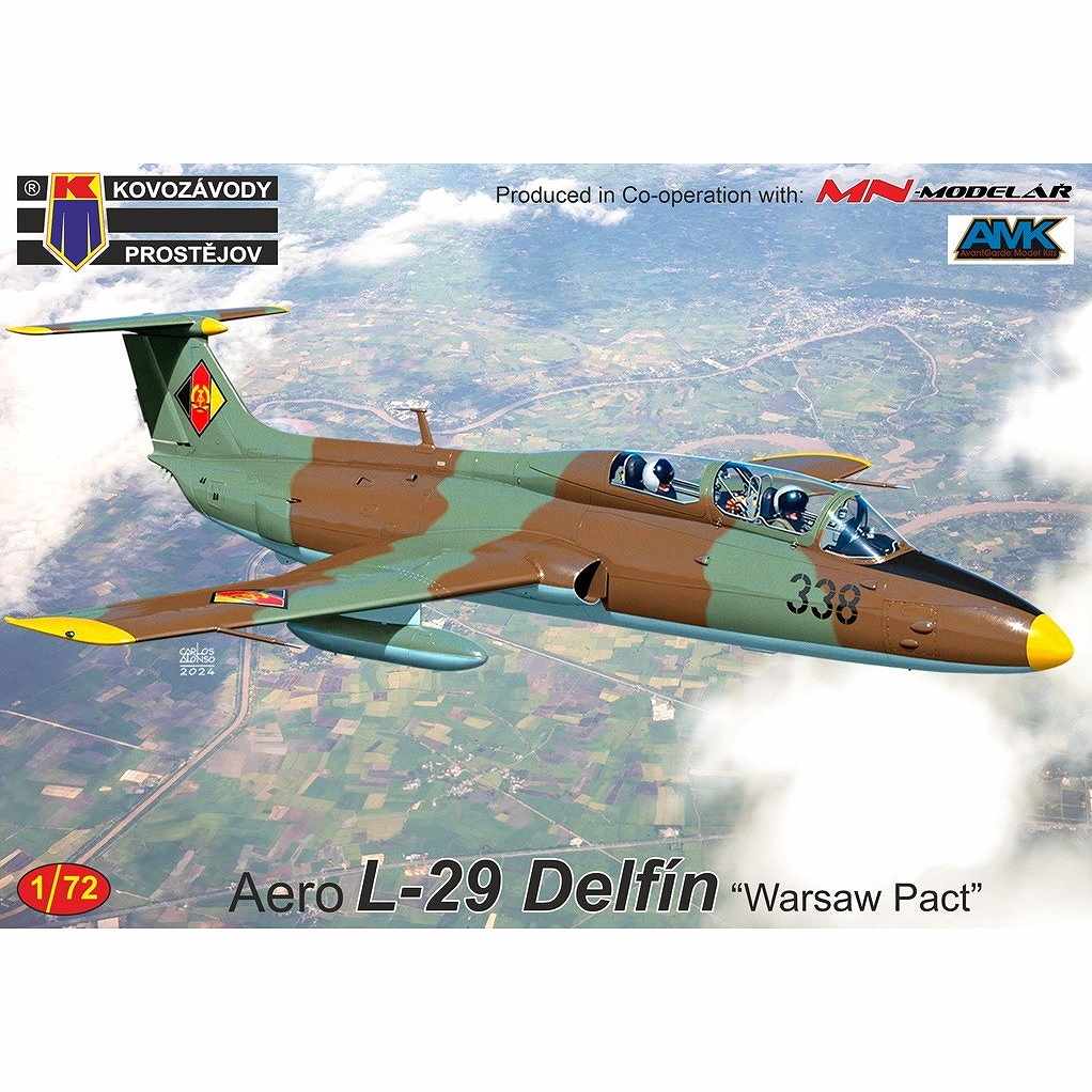 KPM0459 1/72 アエロ L-29 デルフィン ワルシャワ条約機構 |大戦後の飛行機モデル|飛行機