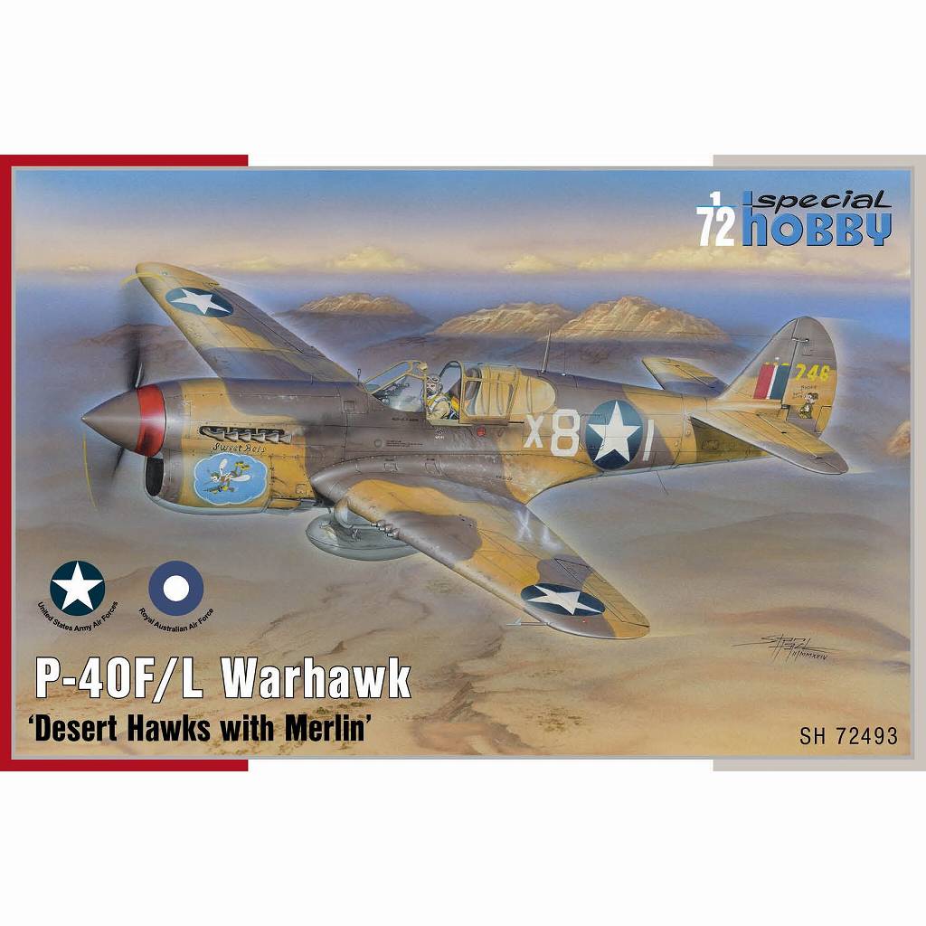72493 1/72 P-40F/L ウォーホーク 