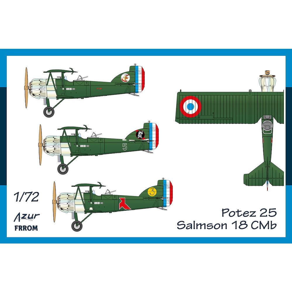 FR0054 1/72 ポテーズ 25 サルムソン 18 Cmbエンジン搭載型 | アズール