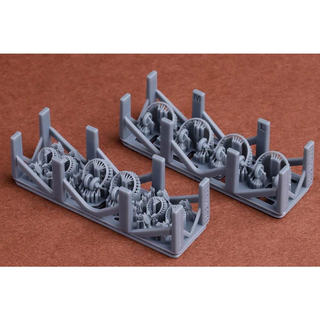 3D037 1/35 WWII ドイツ 戦闘車両用ヘッドセット & 咽喉マイクロホン