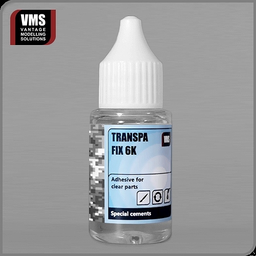 VMS.CM09 トランスパ・フィックス6K クリアーパーツ用接着剤 20ml|接着／造形／塗装用品|ツール＆マテリアル