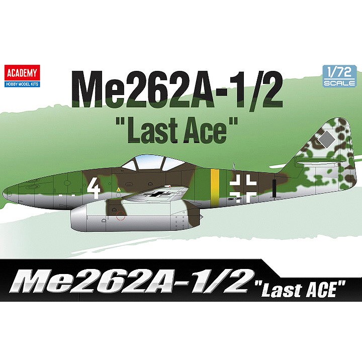 12542 1/72 Me262A-1/2  ラストエース |第二次大戦の飛行機モデル|飛行機