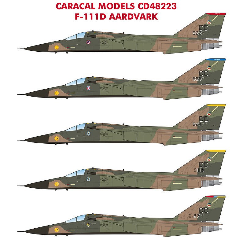 48223 ジェネラル・ダイナミクス F-111D アードヴァーク