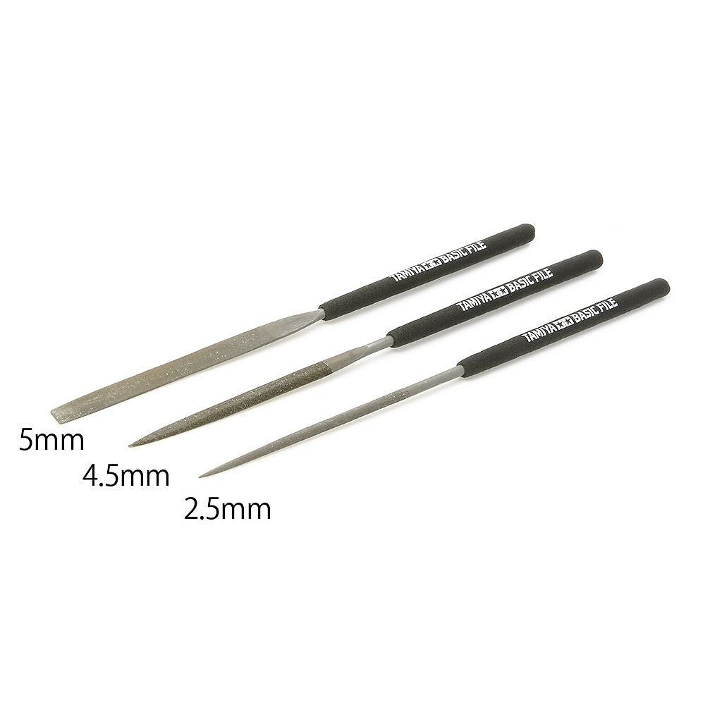 74104 ベーシックヤスリセット(細目ダブルカット) 3本組|工具|ツール＆マテリアル