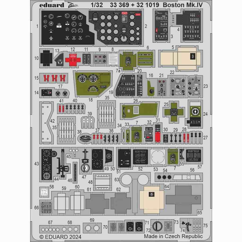 33369 塗装済 1/32 ボストン Mk.IV|飛行機用パーツ|飛行機