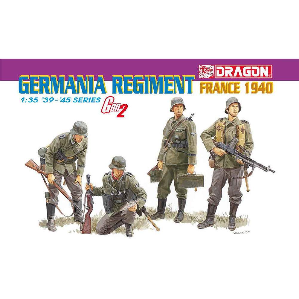 6281 ドイツ ゲルマニア連隊 フランス1940 Gen2 | ドラゴン DRAGON