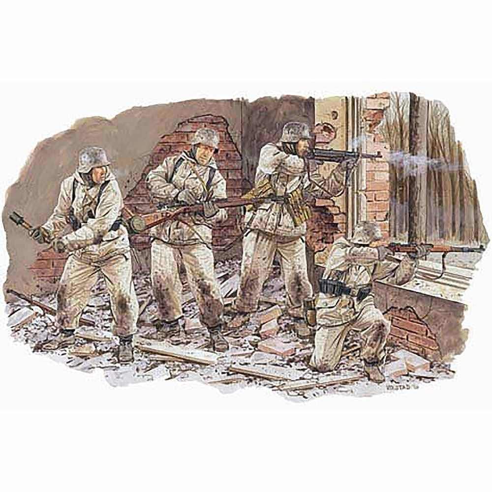 6154 ドイツ軍 ウインターコンバット 冬季装備兵 東部戦線1942/43|第二次大戦のフィギュア|フィギュア