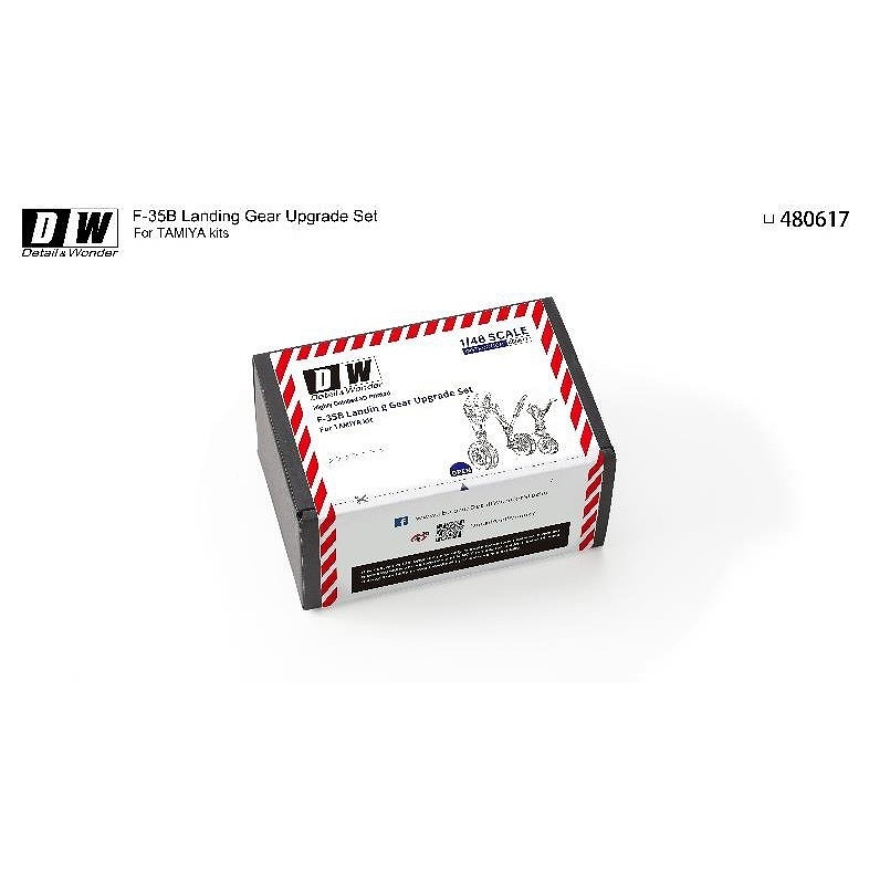 ディテール & ワンダースタジオ 480617 1/48 F-35B用着陸装置 （タミヤ用）|飛行機用パーツ|飛行機