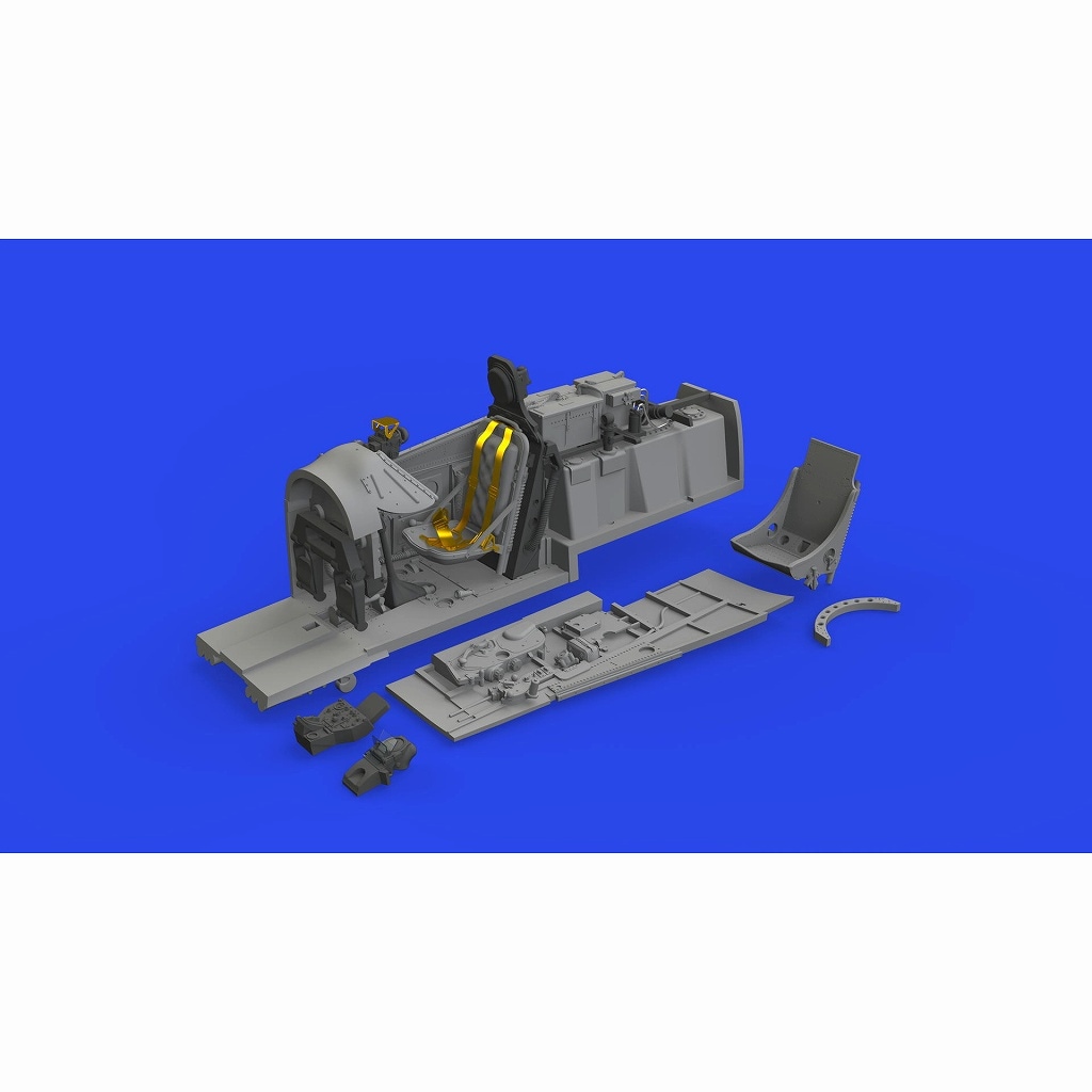 ブラッシン672363 1/72 P-51D-5 コクピット (エデュアルド用)|飛行機用パーツ|飛行機