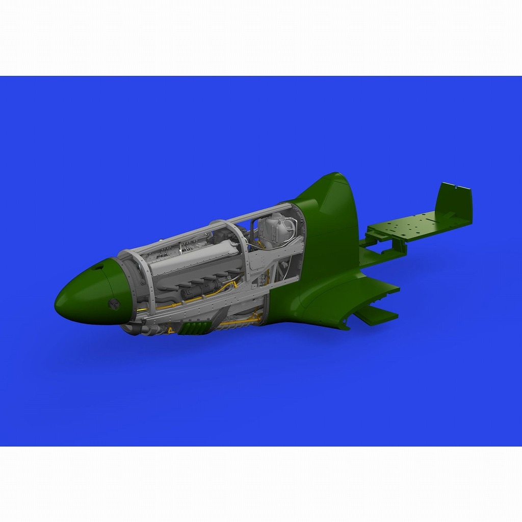 ブラッシン6481004 1/48 P-51B/C エンジン (エデュアルド用)|飛行機用パーツ|飛行機