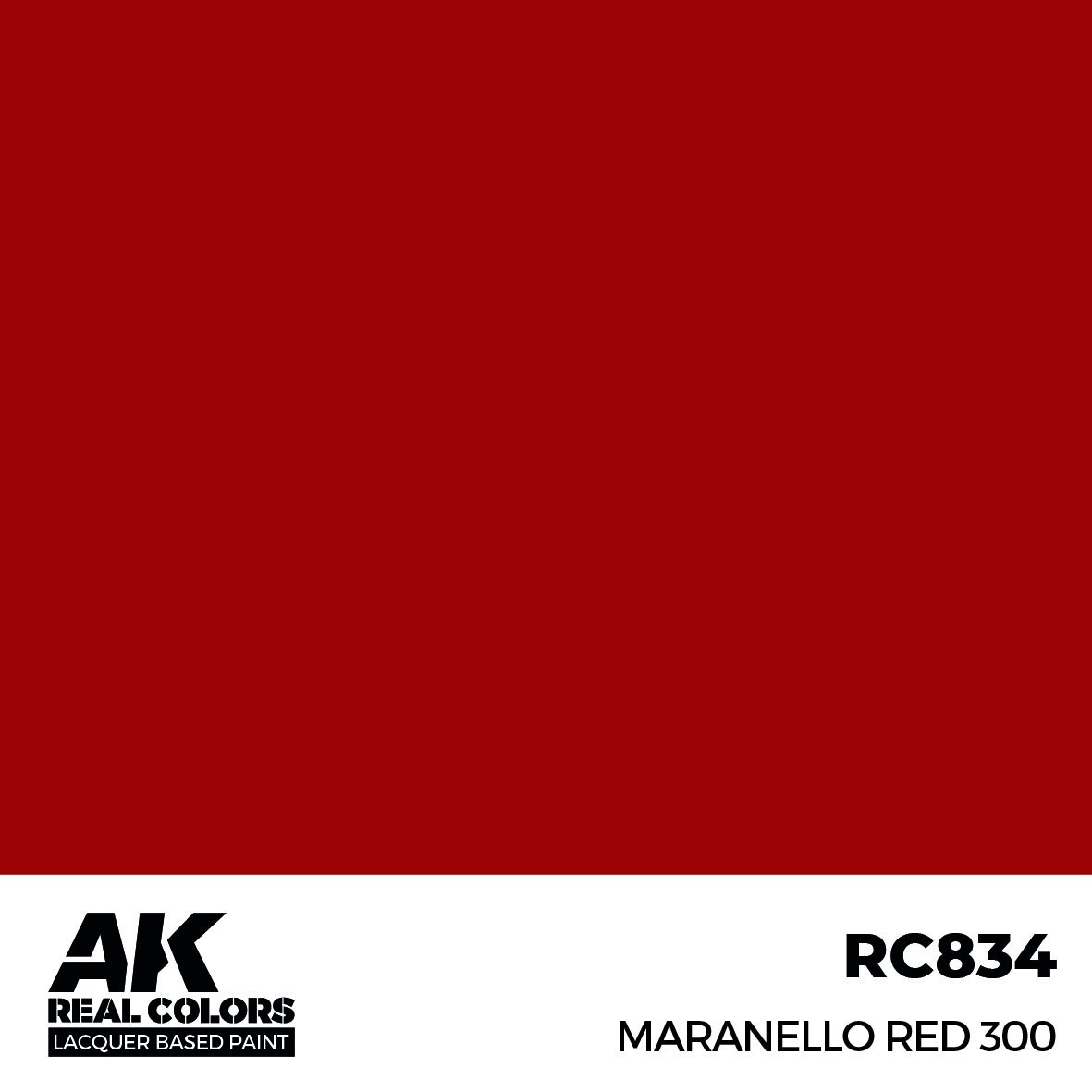 リアルカラー RC810 レッド RAL3000 (ラッカー塗料) | AK