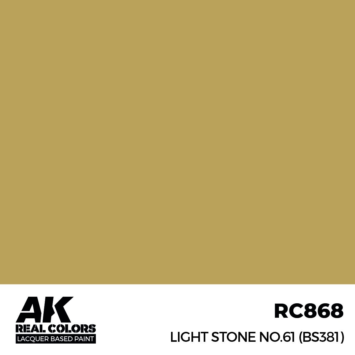 リアルカラー RC868 ライトストーン No.61(BS381) (ラッカー塗料)|塗料|ツール＆マテリアル