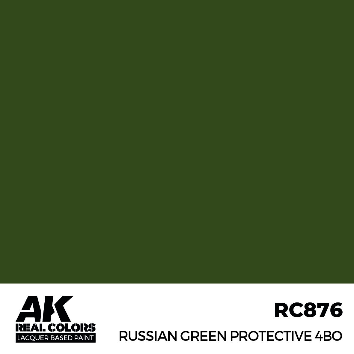 【再入荷】リアルカラー RC876 ロシアングリーンプロテクティブ4BO (ラッカー塗料)|塗料|ツール＆マテリアル