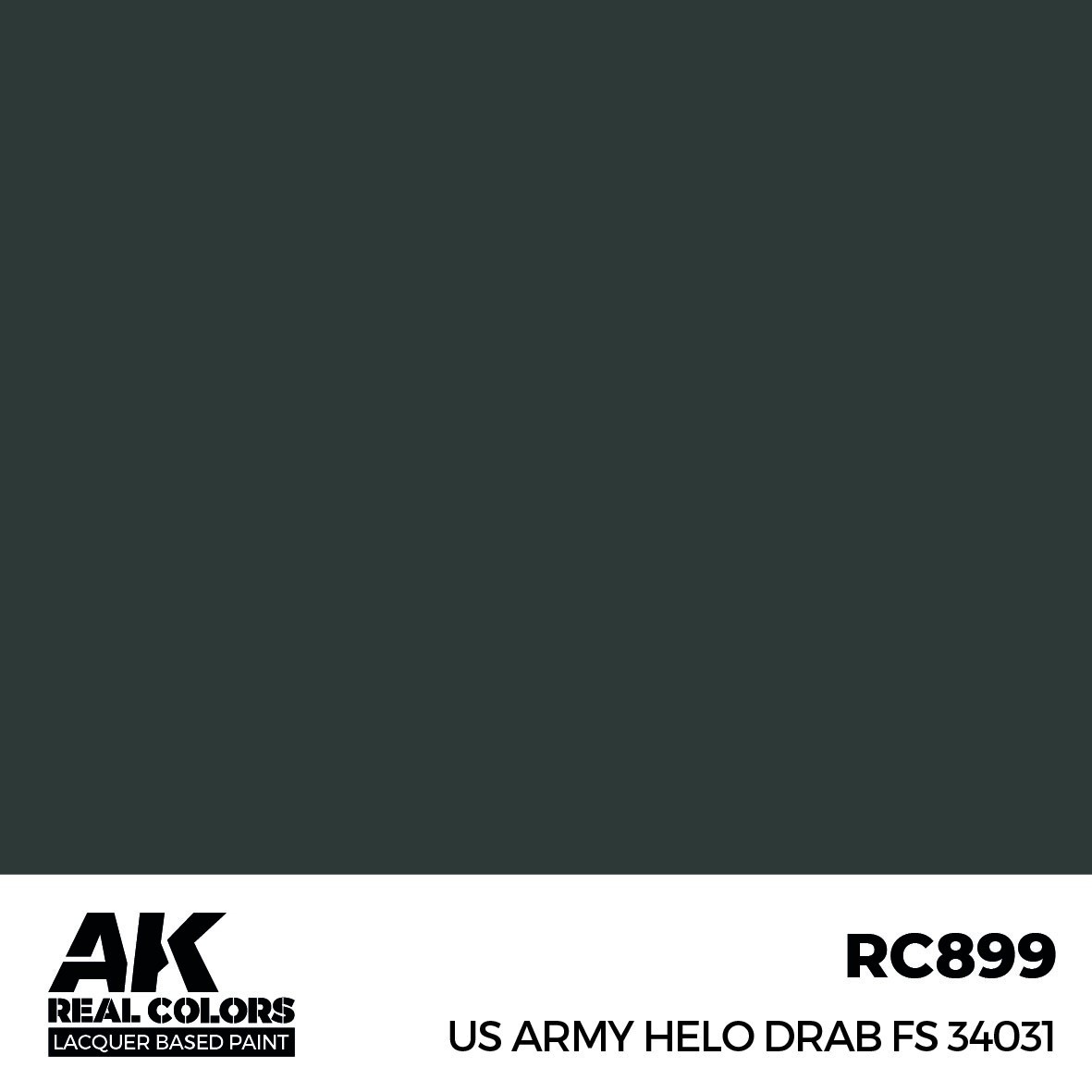 リアルカラー RC899 USアーミーHeloドラブ FS34031 (ラッカー塗料