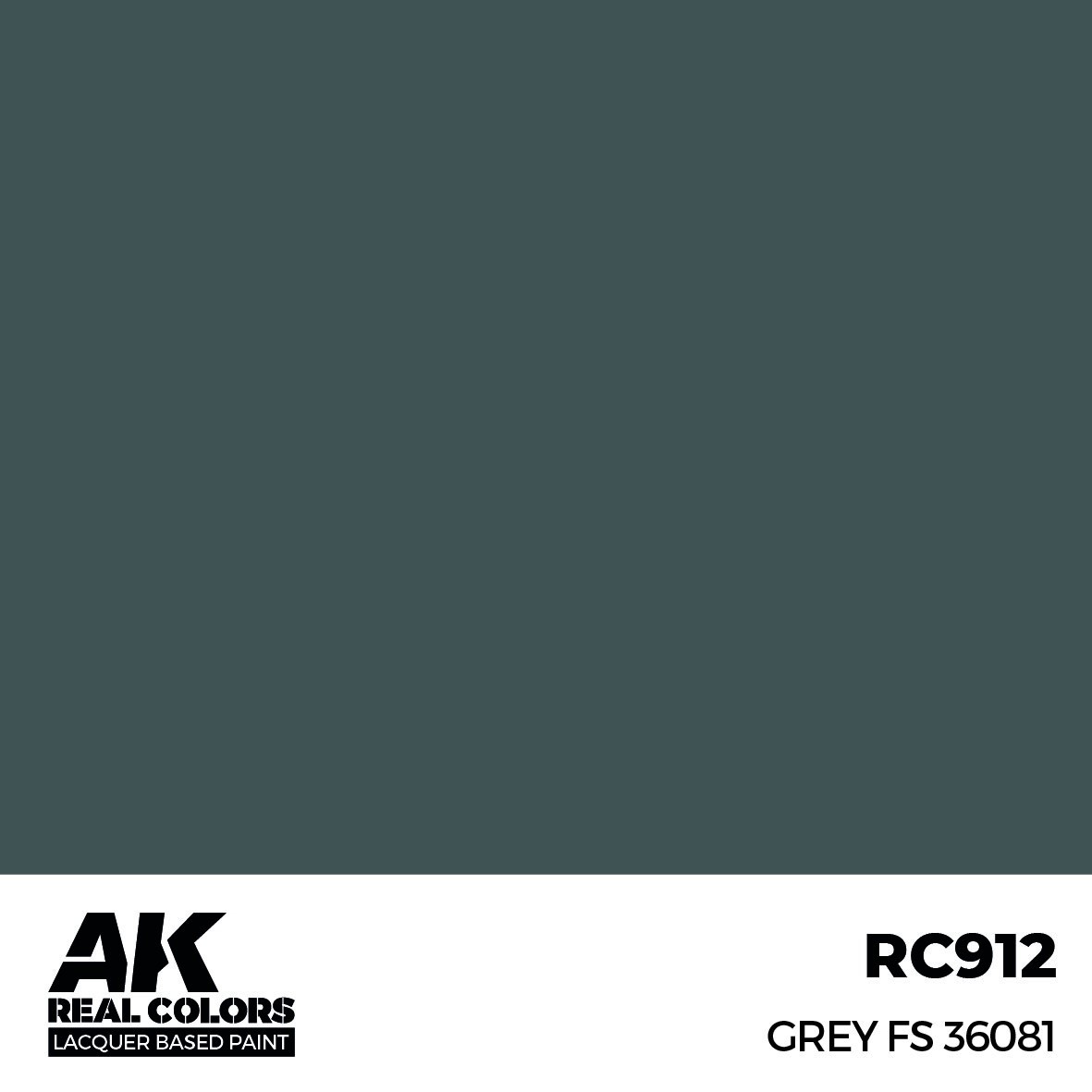 リアルカラー RC912 グレイ FS36081 (ラッカー塗料) | AK