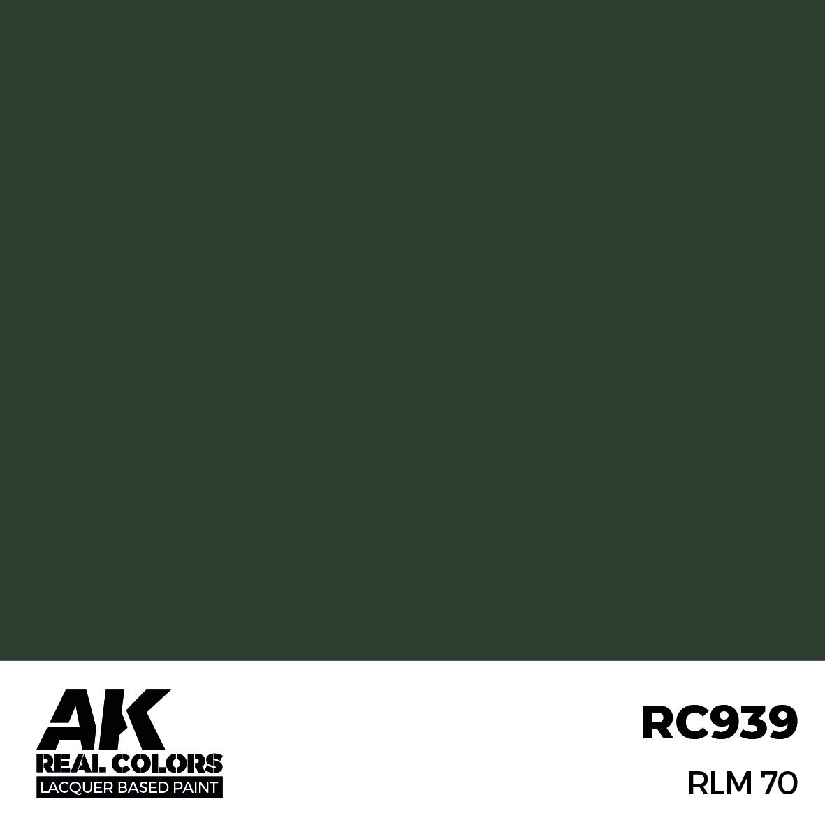 再入荷】リアルカラー RC939 RLM 70 (ラッカー塗料) | AK
