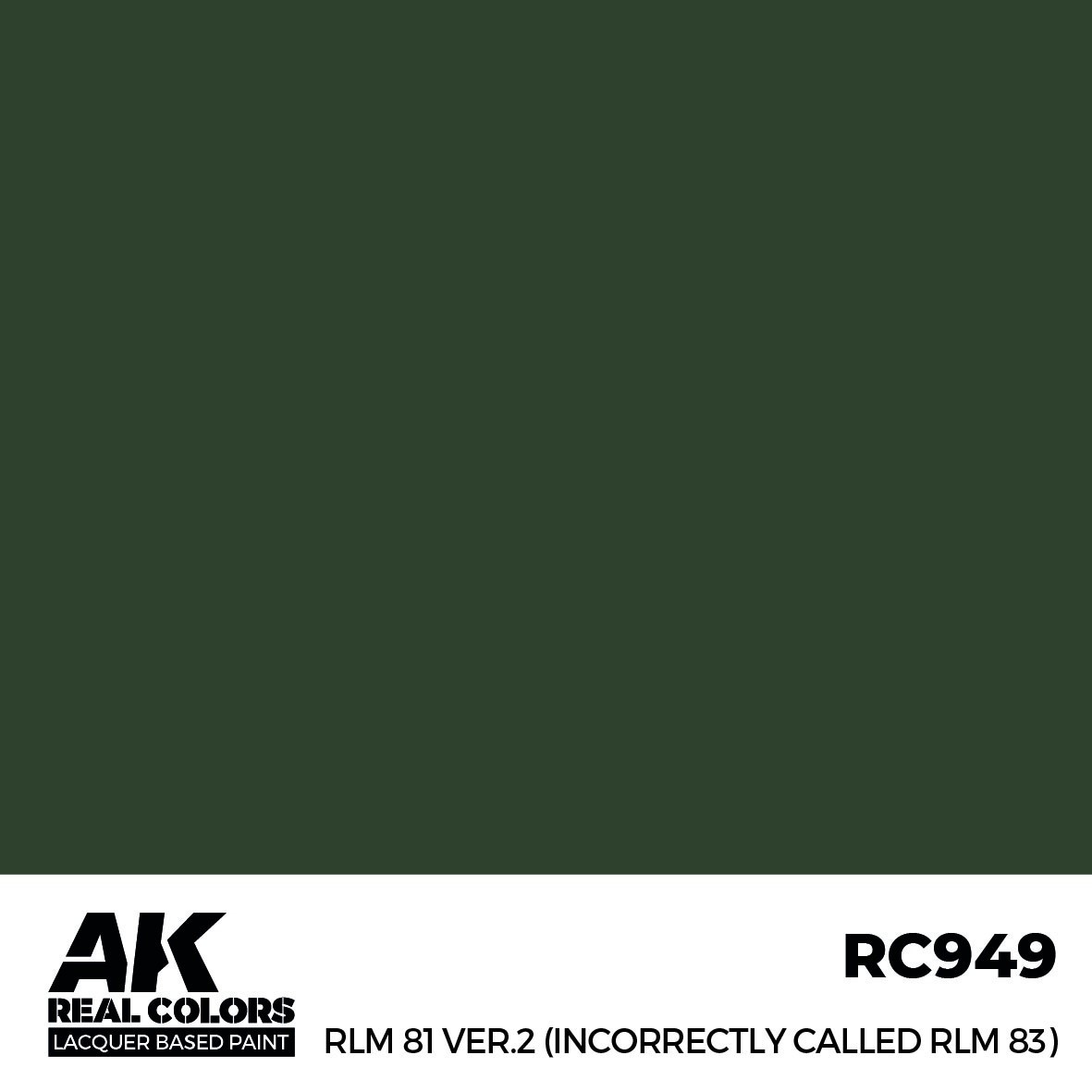 リアルカラー RC949 RLM 81 Ver.2 (通称RLM 83) (ラッカー塗料)|塗料|ツール＆マテリアル