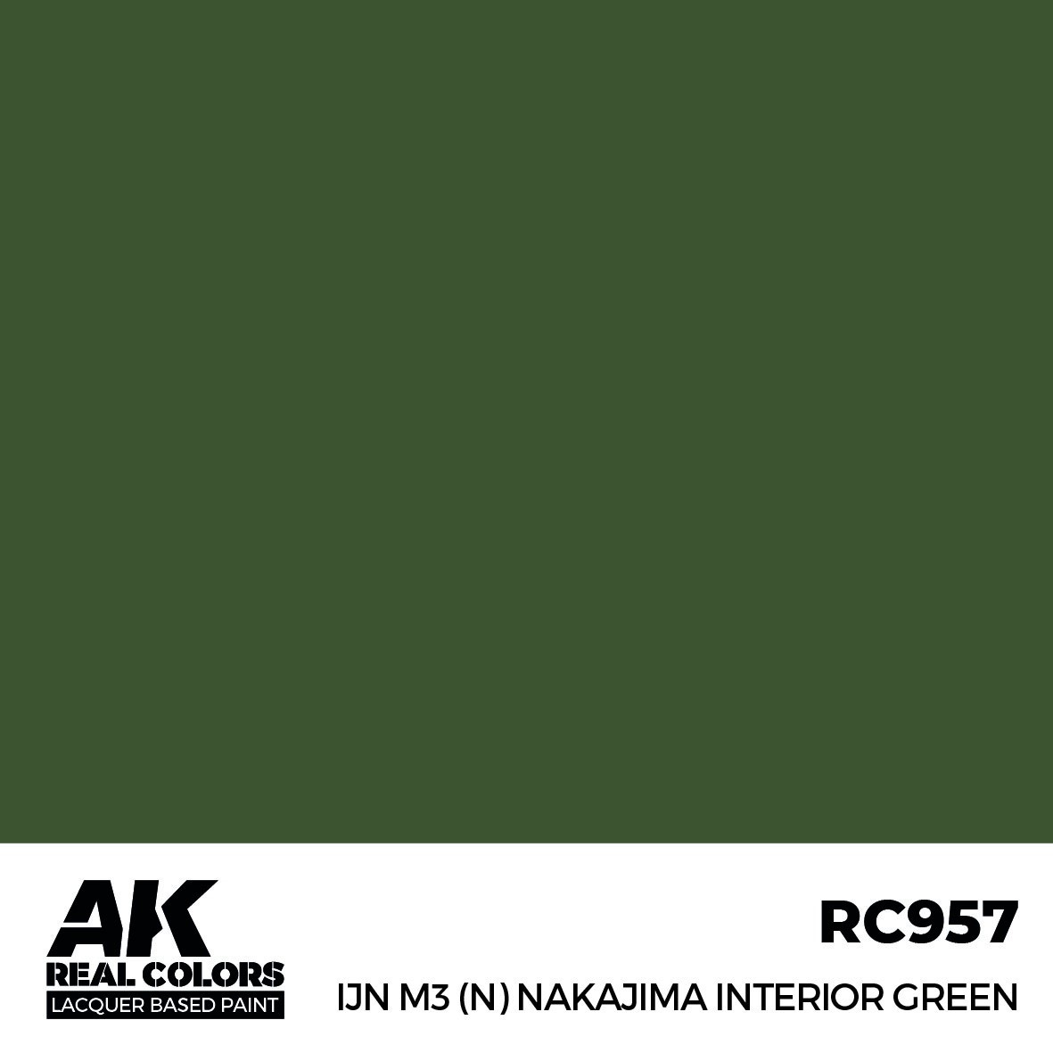 リアルカラー RC957 IJN M3 (N) 中島インテリアグリーン (ラッカー塗料)|塗料|ツール＆マテリアル