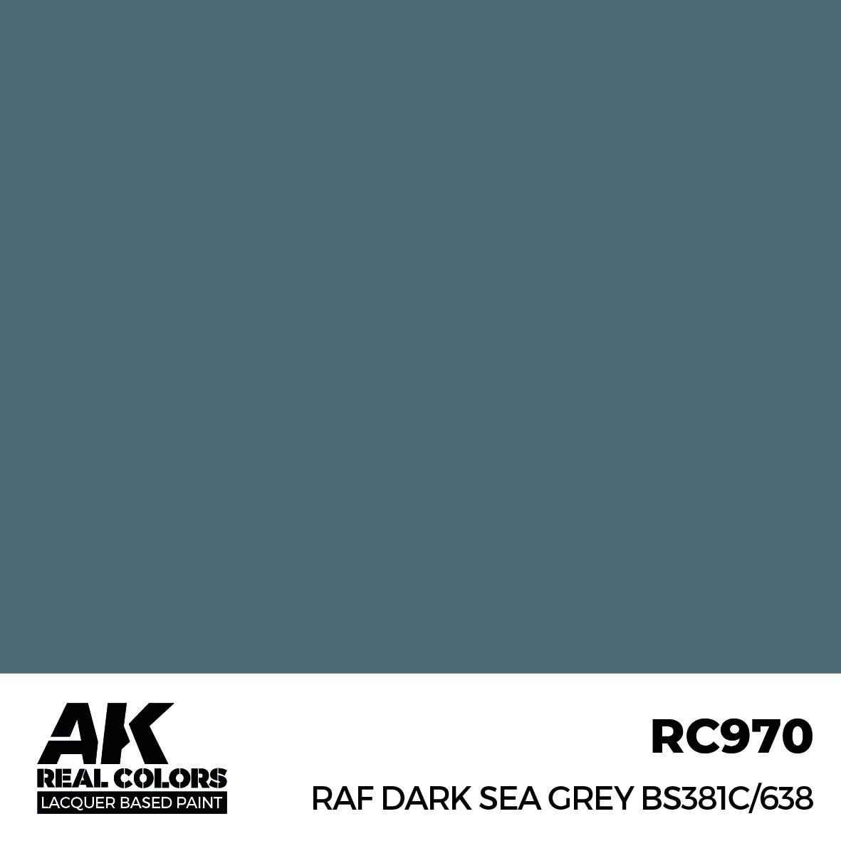 リアルカラー RC970 RAF Dark Sea Grey BS381C/638 (ラッカー塗料)|塗料|ツール＆マテリアル