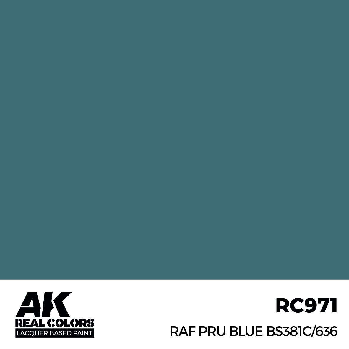 リアルカラー RC971 RAF PRUブルー BS381C/636 (ラッカー塗料) | AK