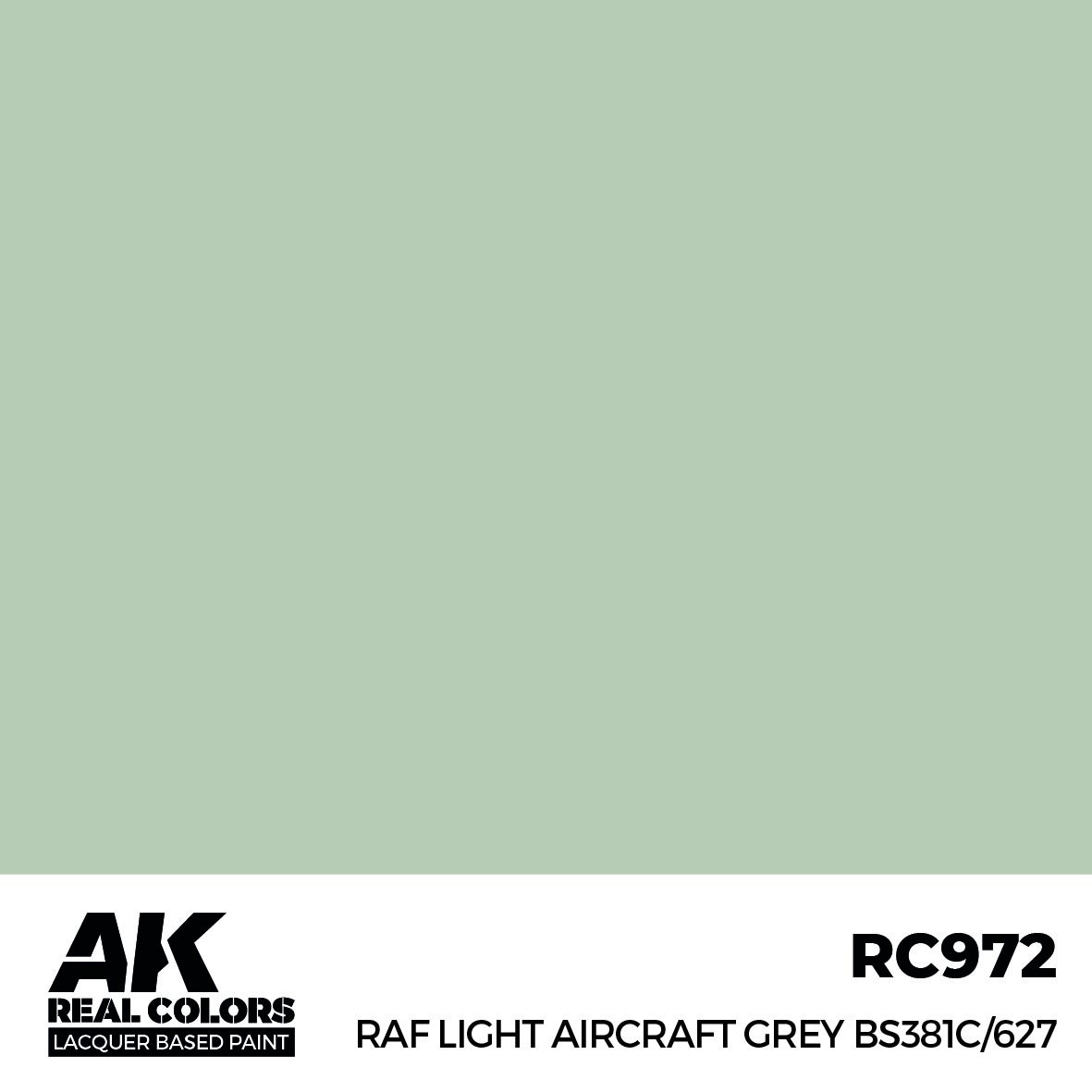 リアルカラー RC972 RAF ライトエアクラフトグレイ BS381C/627 (ラッカー塗料)|塗料|ツール＆マテリアル