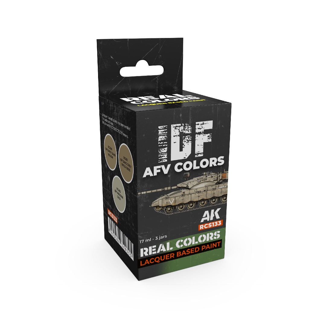 【再入荷】リアルカラー RCS133 IDFイスラエル国防軍AFVカラー3色セット (ラッカー塗料)|塗料|ツール＆マテリアル