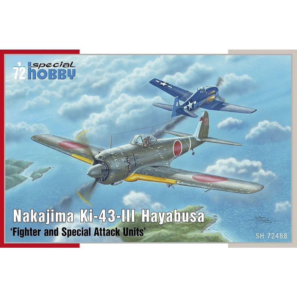 再入荷】SH72488 1/72 中島 キ43-III 甲 隼 ｢戦隊 & 特攻隊