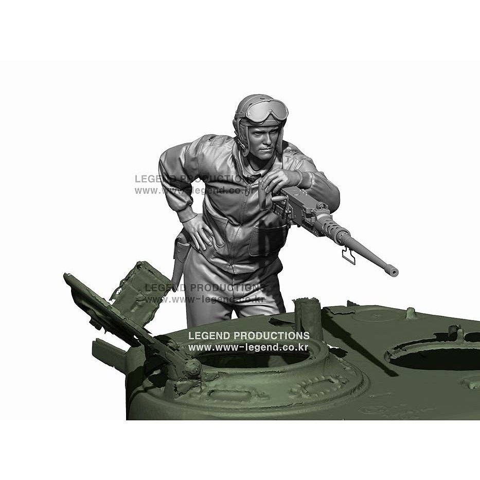 【再入荷】LA7227 WWII アメリカ陸軍 戦車砲手 1体|第二次大戦のフィギュア|フィギュア