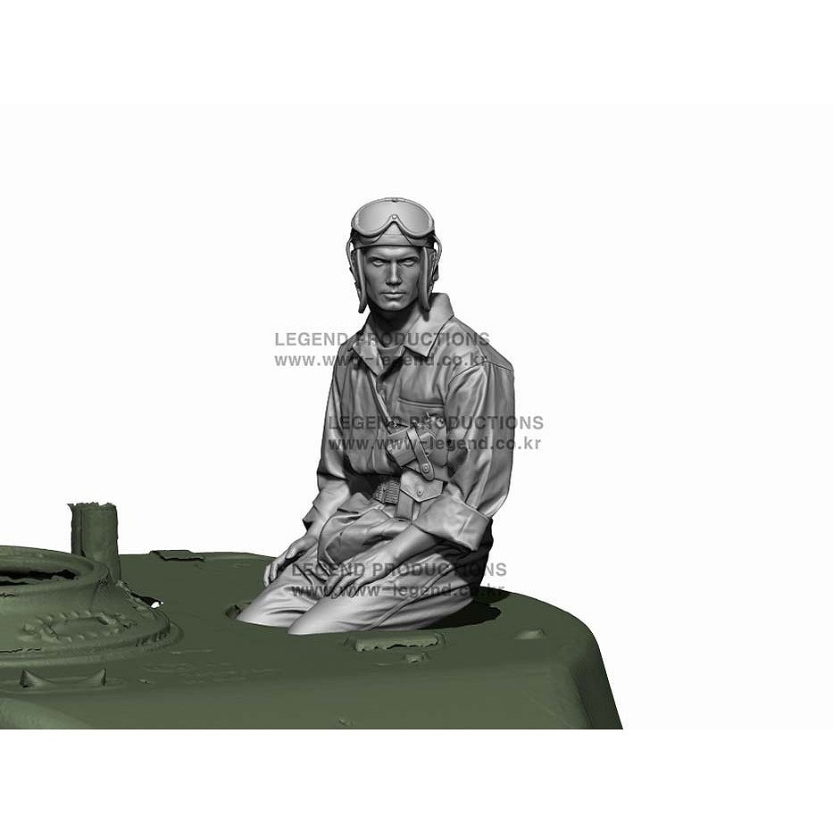 【再入荷】LA7228 WWII アメリカ陸軍 戦車装填手 1体|第二次大戦のフィギュア|フィギュア