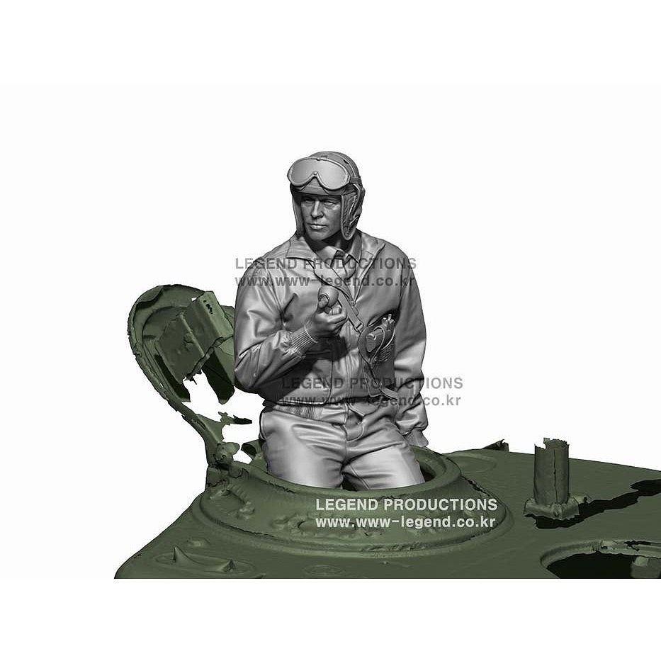 LA7229 WWII アメリカ陸軍 戦車車長 1体|第二次大戦のフィギュア|フィギュア