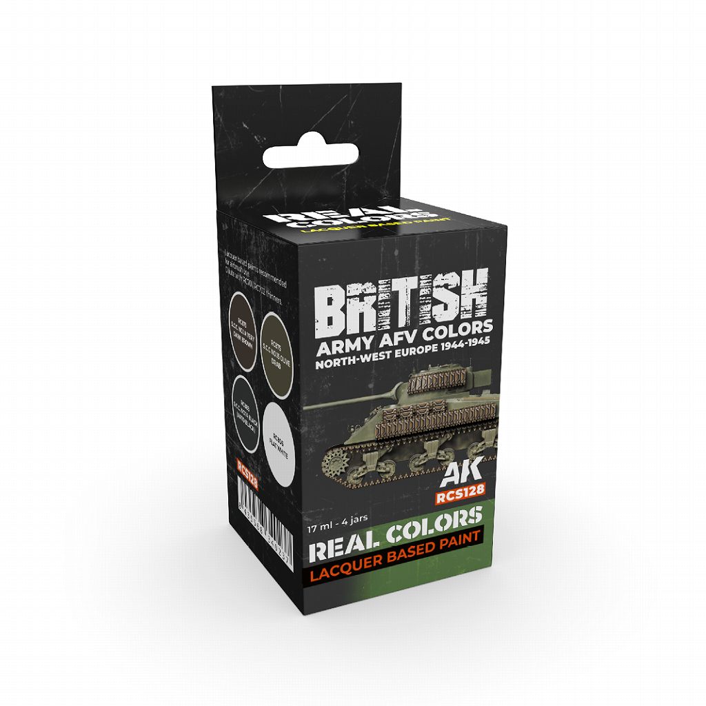 �ꥢ�륫�顼 RCS128 WWII �����ꥹAFV�����衼���å�����1944-45���顼4�����å� (��å�������)