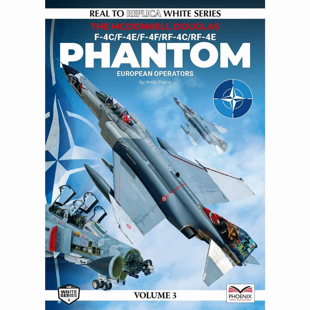 R2R White series 4 マクドネル・ダグラス F-4C/F-4E/F-4F/RF-4E ファントムII ヨーロッパ|洋書|書籍＆DVD