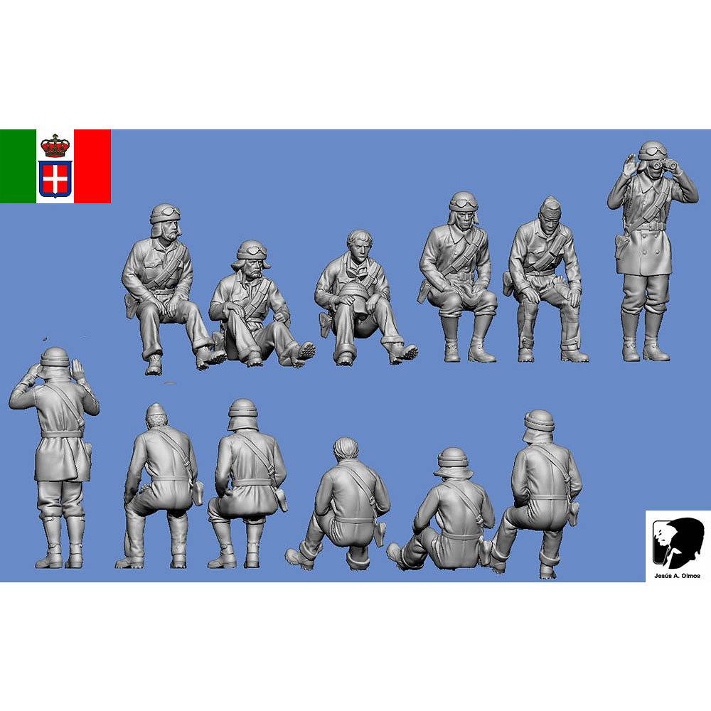 WW2-600 WWII イタリア戦車兵 1 【ネコポス配送可能】 | ゲルマニア