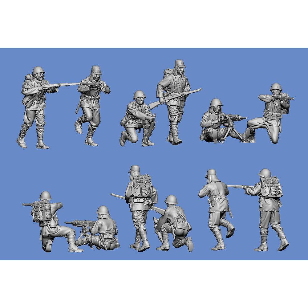 戦車　ニミリタリー　フィギュア WW2-851 WWII 日本戦車兵 2 【ネコポス配送可能】 | ゲルマニア