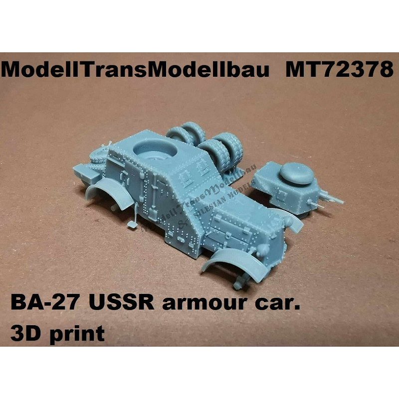 MT72378 ソビエト BA-27 装甲車|第二次大戦のAFVモデル|AFV