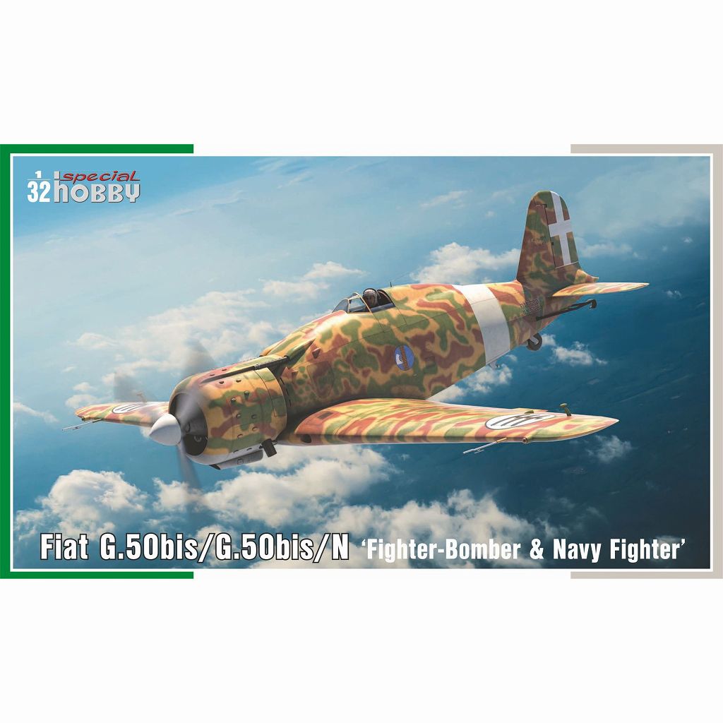 32089 1/32 フィアット G.50bis 戦闘攻撃機/G.50bis/N 艦上戦闘機|第二次大戦の飛行機モデル|飛行機