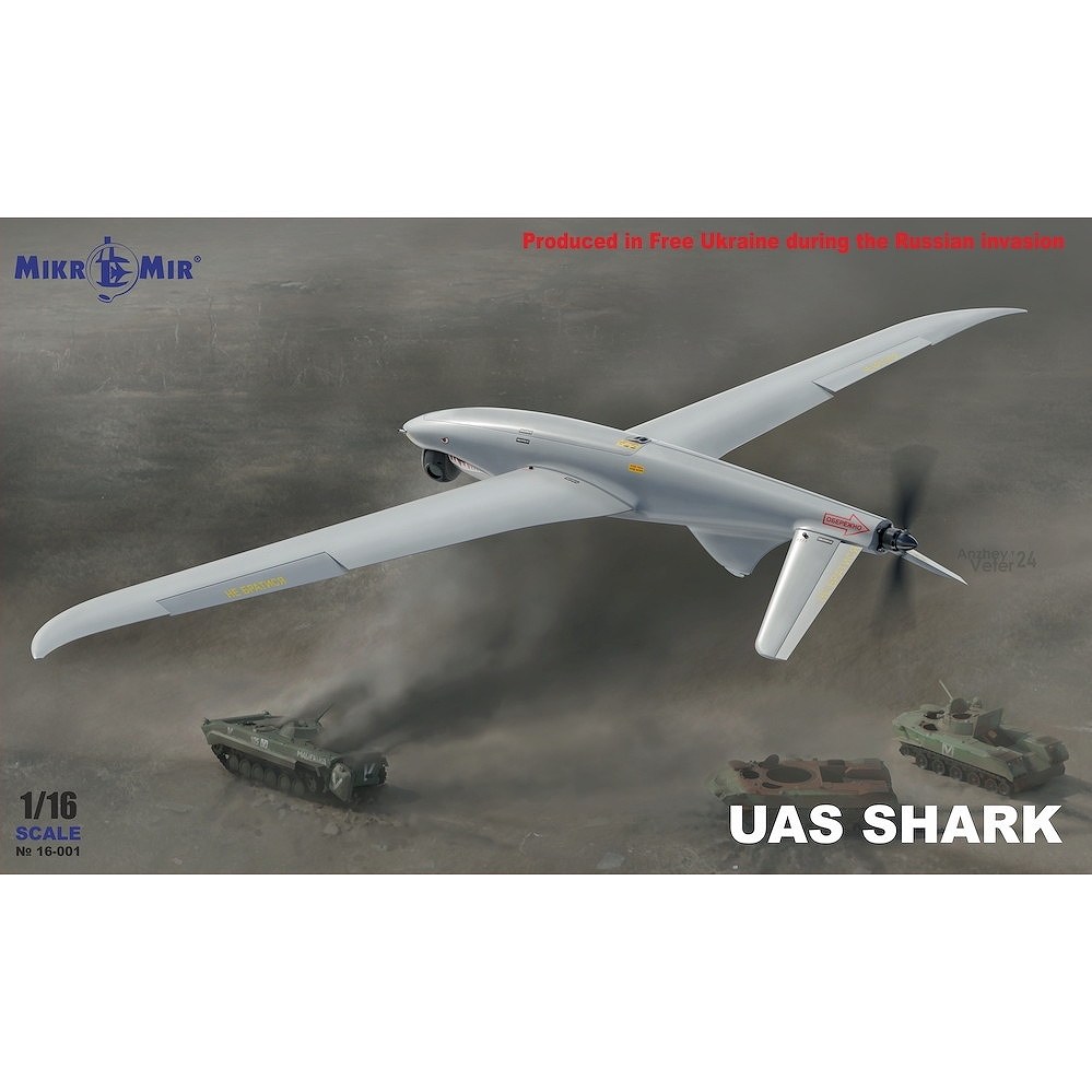 16-001 1/16 ウクルスペック・システムズ・シャーク・ユアス