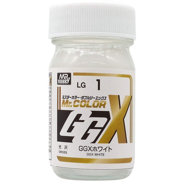 【再入荷】LG1 Mr.カラーGGX（ダブルジーエックス） ホワイト　|塗料|ツール＆マテリアル