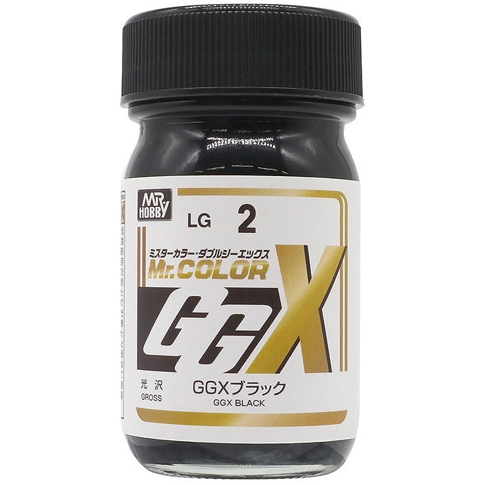 LG2 Mr.カラーGGX（ダブルジーエックス） ブラック|塗料|ツール＆マテリアル