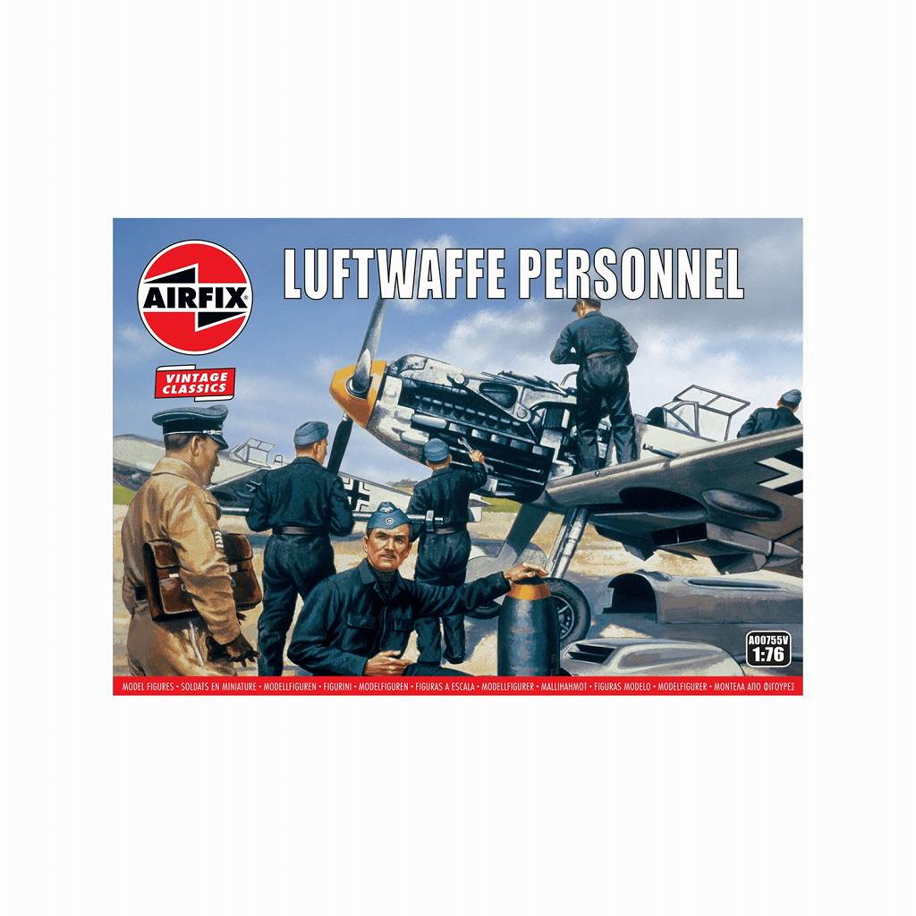 A00755V 1/76 ルフトバッフェ人員|第二次大戦のフィギュア|フィギュア