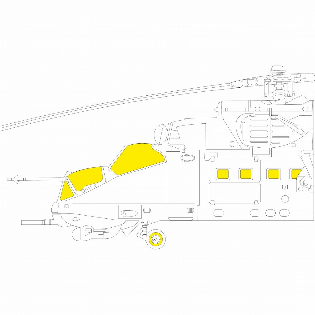 EX1071 1/48 Mi-24P �����ޥ��������� (�ȥ��ڥå�����)