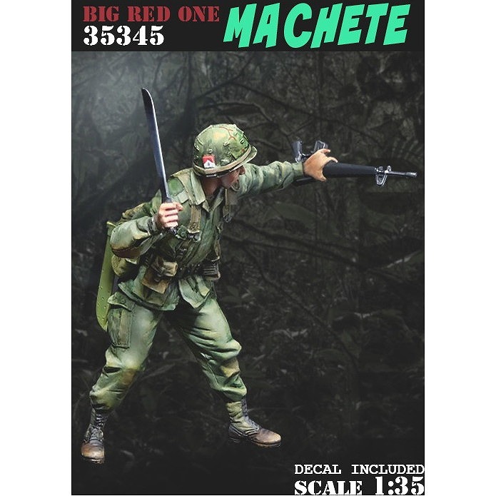 35345 1/35 現用 アメリカ ベトナム戦争 マチェテを振るう第1歩兵師団
