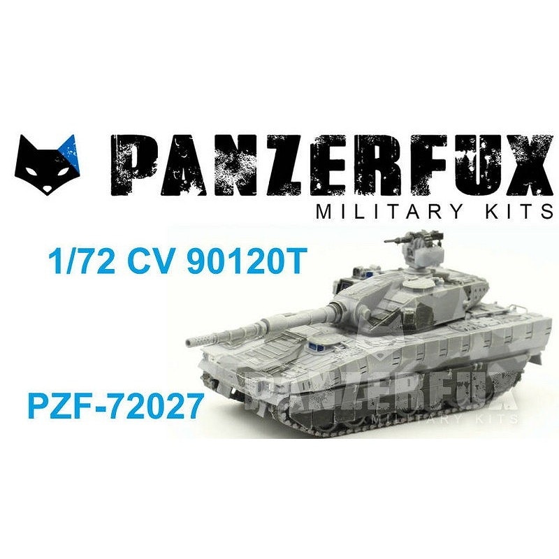 PZF-72027 1/72 スウェーデン CV-90120-T 120mm砲搭載軽戦車