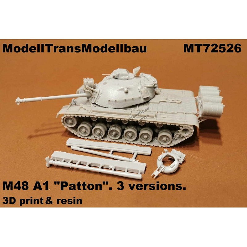 MT72526 アメリカ M48A1 パットン | モデルトランスモデルバウ Modell
