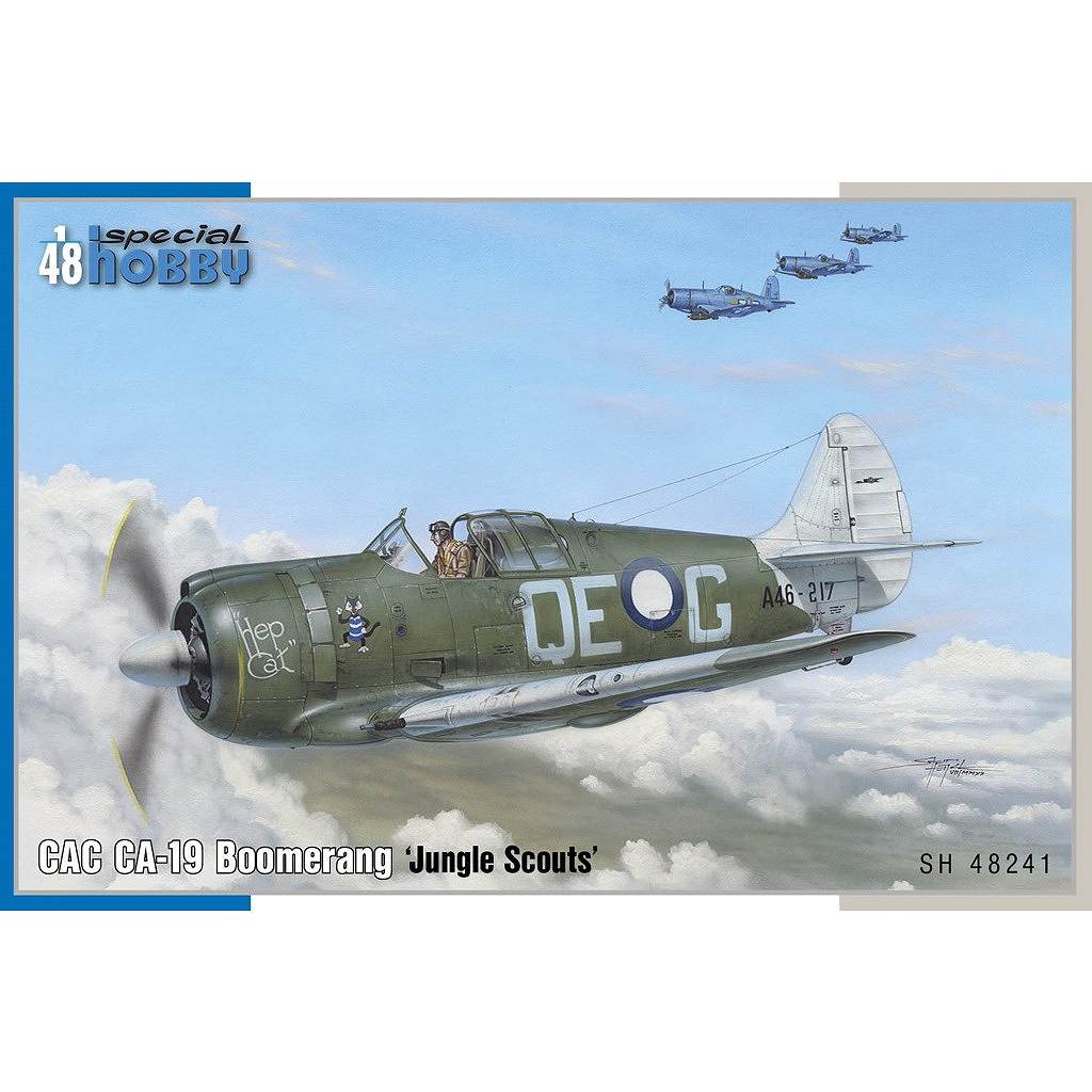【新製品】48241 1/48 CAC CA-19 ブーメラン  ジャングルスカウト |第二次大戦の飛行機モデル|飛行機