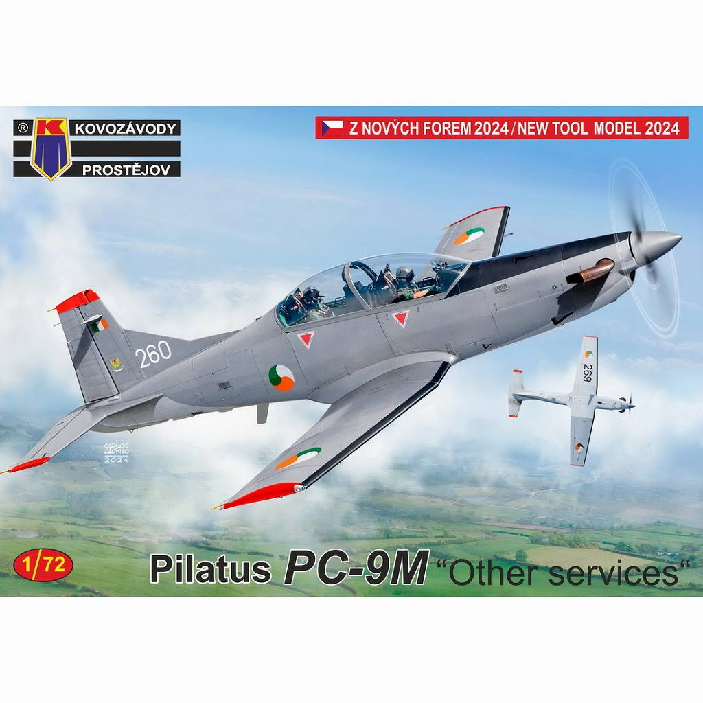 KPM0469 1/72 ピラタス PC-9M  海外仕様 |大戦後の飛行機モデル|飛行機