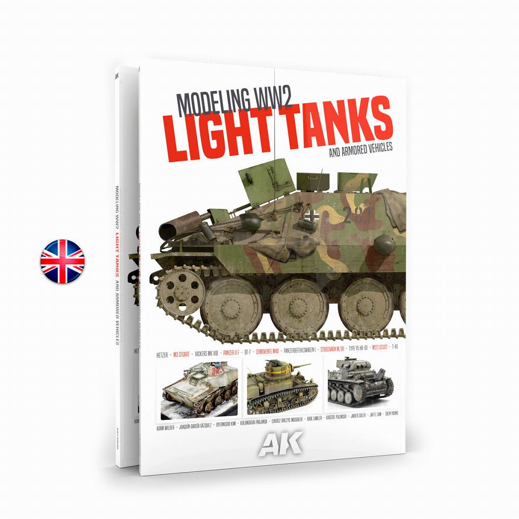 AK130020 WWII 軽戦車&小型装甲車輌モデリング|洋書|書籍＆DVD