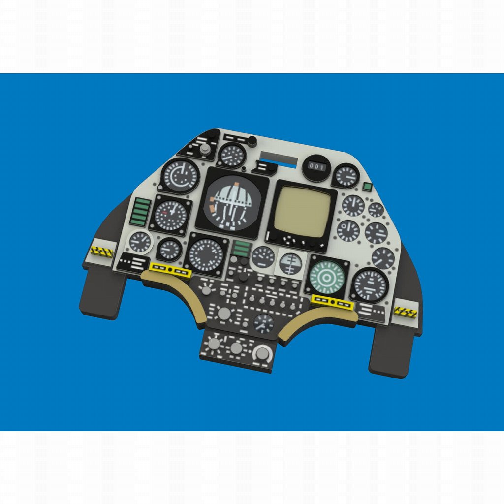 【再入荷】ルック644291 1/48 ダグラス A-4M スカイホーク 1970年型 「ルック」 計器板 (マジックファクトリー用)|飛行機用パーツ|飛行機