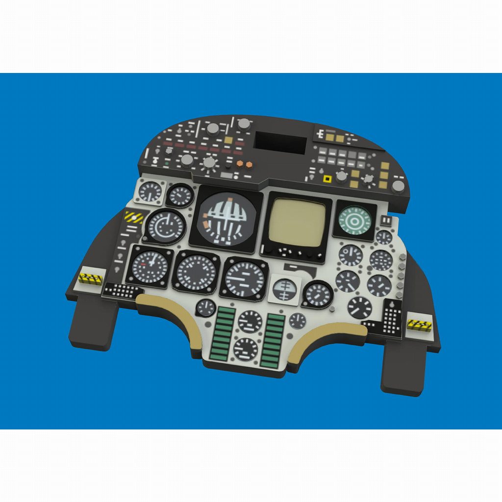 【再入荷】ルック644292 1/48 ダグラス A-4M スカイホーク 1975年型 「ルック」 計器板 (マジックファクトリー用)|飛行機用パーツ|飛行機